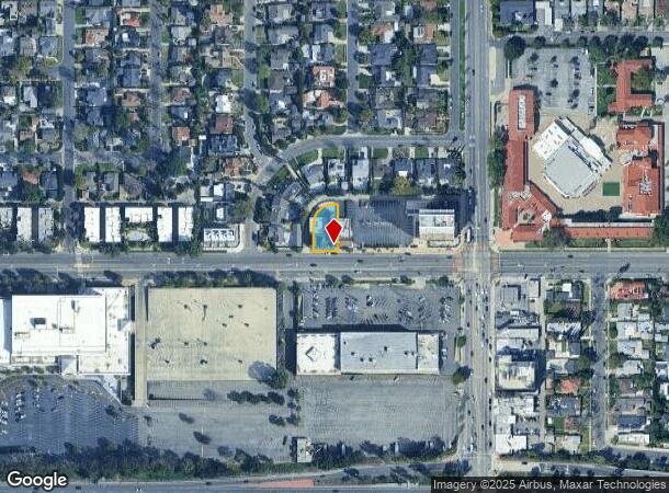  13743 Riverside Dr, Sherman Oaks, CA Parcel Map