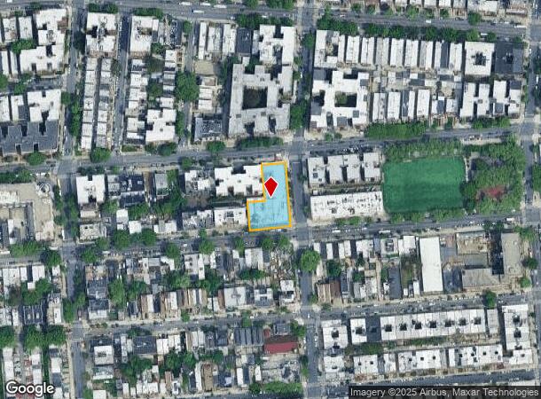 546 Kingston Ave, Brooklyn, NY Parcel Map