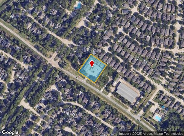  2910 Mills Branch Dr, Kingwood, TX Parcel Map