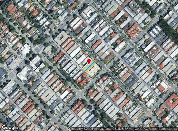  848 18Th St, Santa Monica, CA Parcel Map