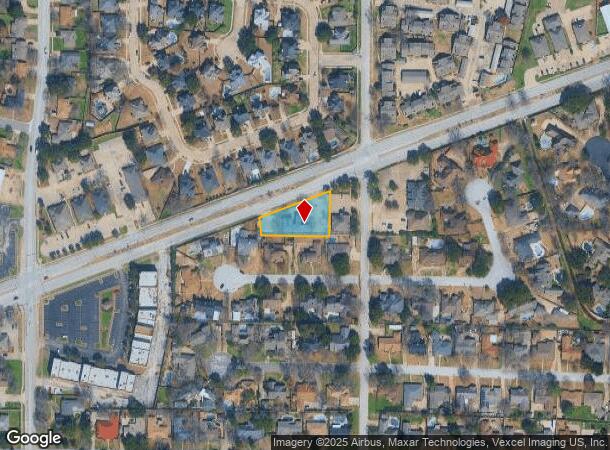  421 W Harwood Rd, Hurst, TX Parcel Map