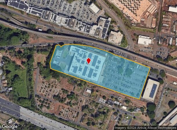  1021 Kamehameha Hwy, Pearl City, HI Parcel Map