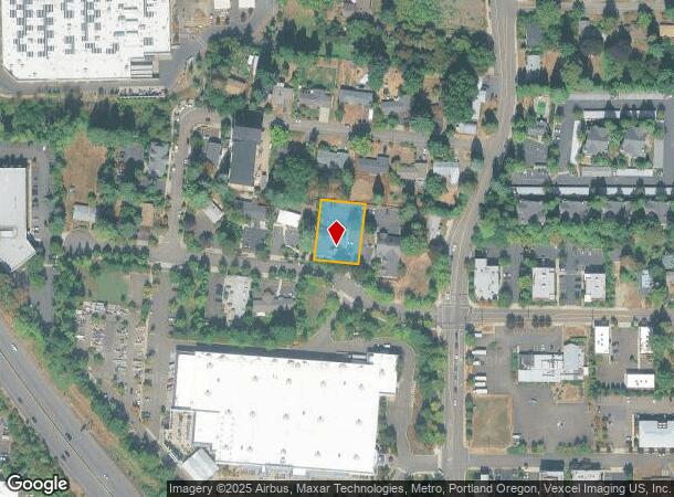 7357 Sw Beveland Rd, Portland, OR Parcel Map