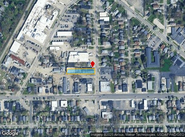  4023 Upton Ave, Toledo, OH Parcel Map