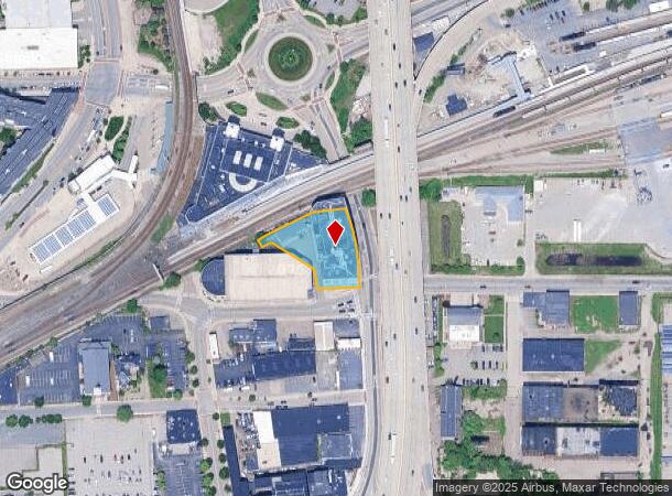 8 Grafton St, Worcester, MA Parcel Map