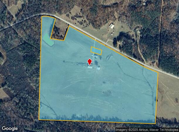 43 Happy Hollow Rd, Goodwater, AL Parcel Map