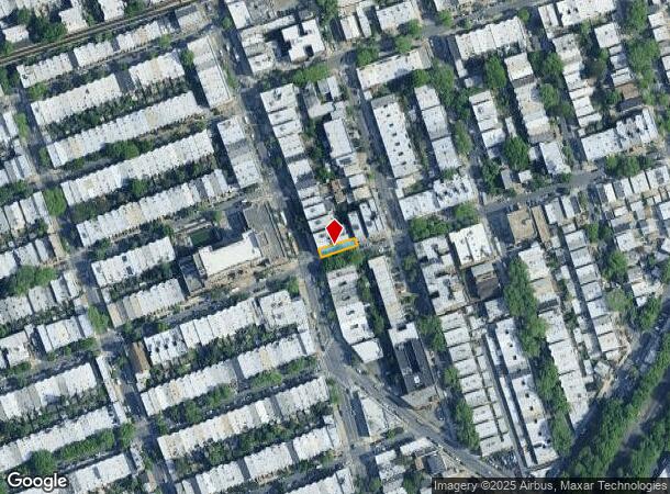  6101 Catalpa Ave, Ridgewood, NY Parcel Map