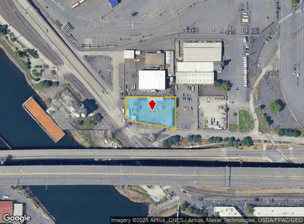  1128 Sw Spokane St, Seattle, WA Parcel Map