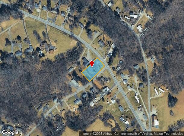  1746 S Main St, Rocky Mount, VA Parcel Map