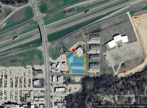 102 E Burton Rd, Mount Pleasant, TX Parcel Map