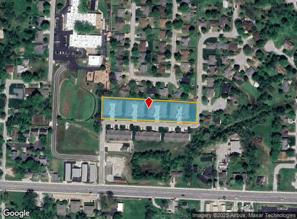 501 E Gold St, Nixa, MO Parcel Map