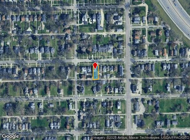 927 Lincoln Ave, Toledo, OH Parcel Map