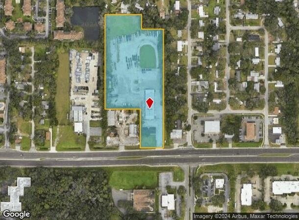  9516 E Dr Martin Luther King Jr Blvd, Tampa, FL Parcel Map