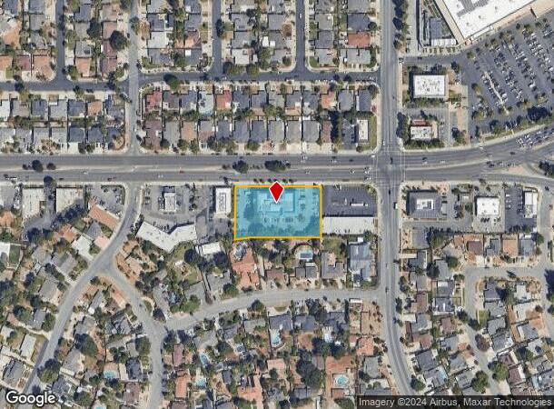  1890 Camden Ave, San Jose, CA Parcel Map