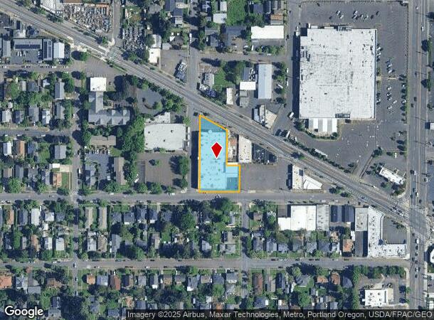 7916 Se Foster Rd, Portland, OR Parcel Map