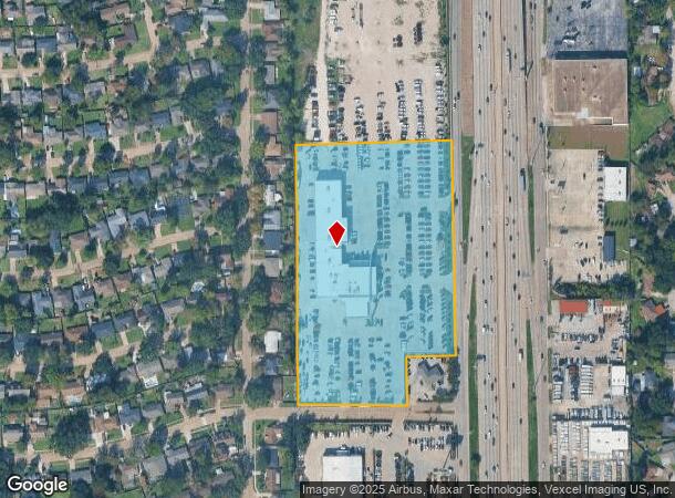  9225 North Fwy, Houston, TX Parcel Map
