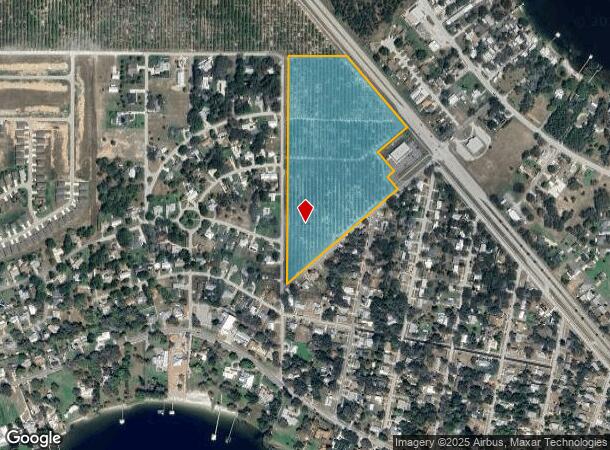  1602 Home Ave, Sebring, FL Parcel Map