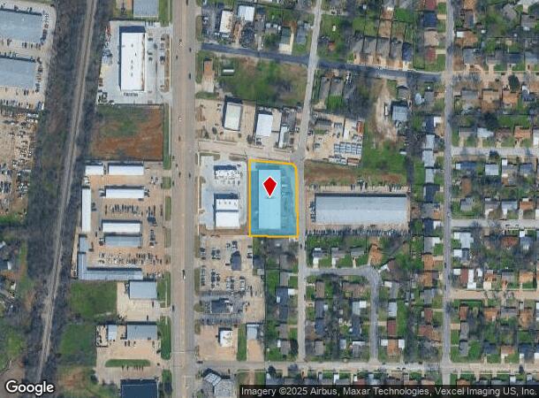 5937 Plum St, Watauga, TX Parcel Map
