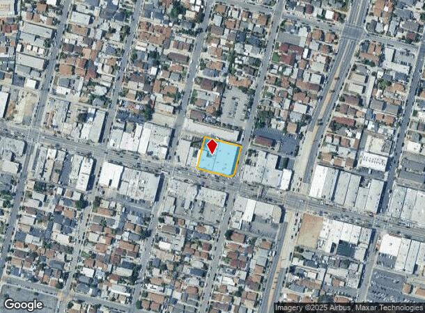  4585 Whittier Blvd, Los Angeles, CA Parcel Map