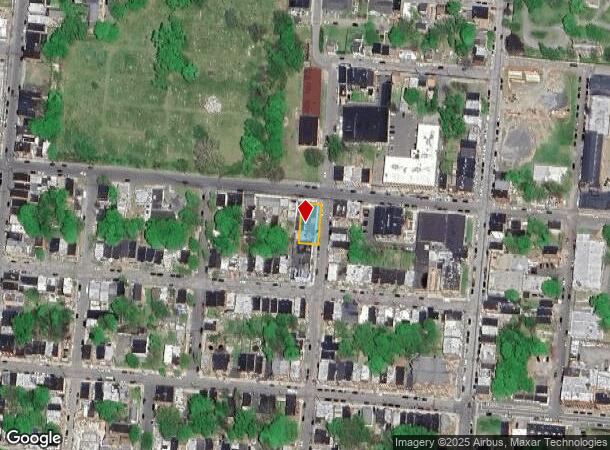 35 S Lander St, Newburgh, NY Parcel Map