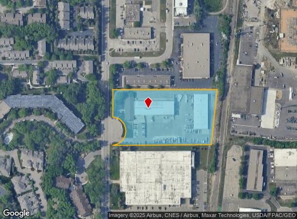 7125 Cahill Rd, Minneapolis, MN Parcel Map