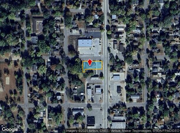  627 N Sibley Ave, Litchfield, MN Parcel Map