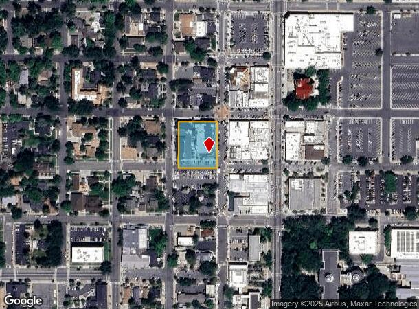 308 N Curry St, Carson City, NV Parcel Map