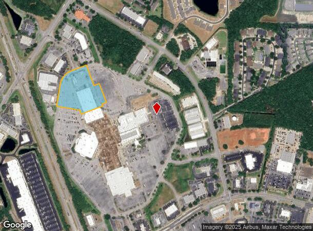 100 Mall Blvd, Brunswick, GA Parcel Map