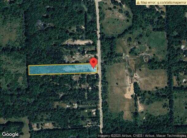  10081 Ortonville Rd, Clarkston, MI Parcel Map