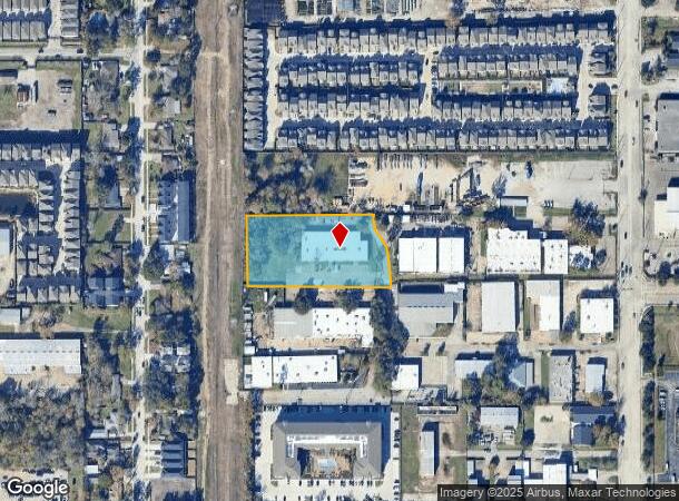  1183 Brittmoore Rd, Houston, TX Parcel Map