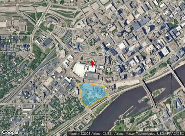  175 Kellogg Blvd W, Saint Paul, MN Parcel Map
