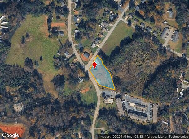 1040 Poplar Drive Ext, Greer, SC Parcel Map