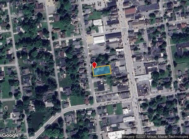 228 S Clay St, Zelienople, PA Parcel Map