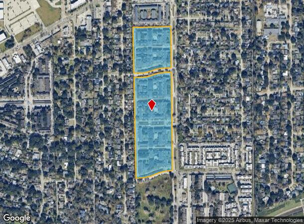  8900 Fondren Rd, Houston, TX Parcel Map