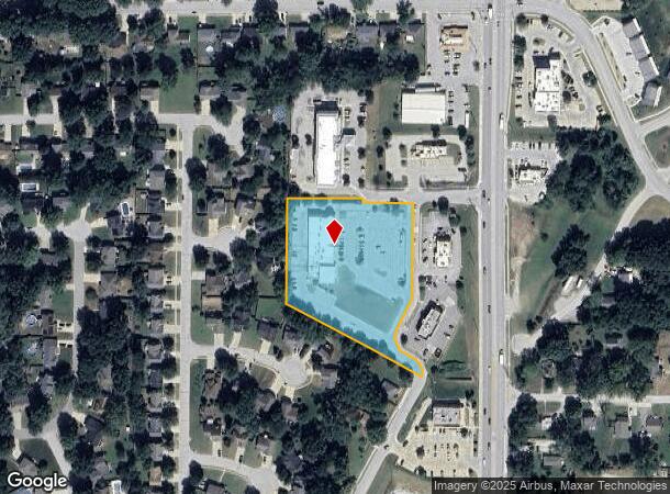 121 Express Ln, Lansing, KS Parcel Map