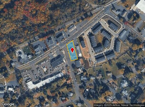 206 W Butler Ave, Chalfont, PA Parcel Map