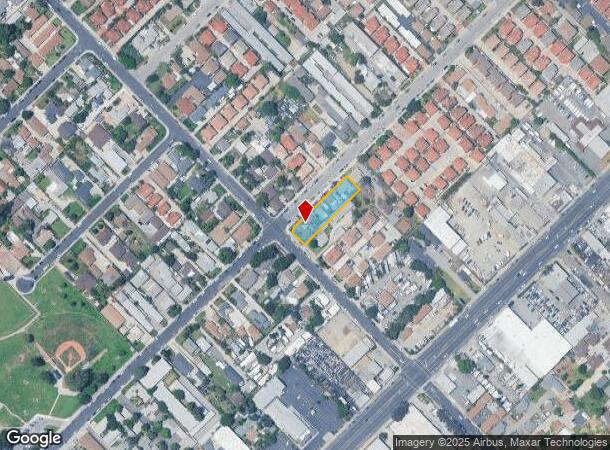  2808 Maxson Rd, El Monte, CA Parcel Map