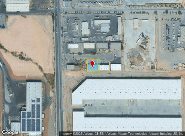  241 Commerce Park Ct, North Las Vegas, NV Parcel Map