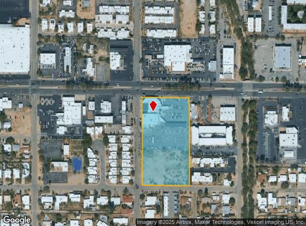 6020 E Speedway Blvd, Tucson, AZ Parcel Map