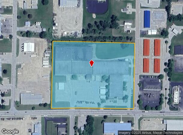  205 E Highland Dr, Oconto Falls, WI Parcel Map