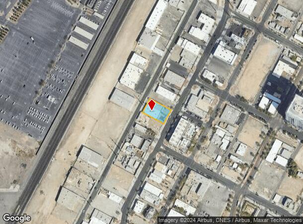  918 S Main St, Las Vegas, NV Parcel Map