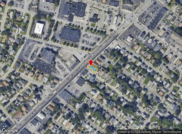 708 Reservoir Ave, Cranston, RI Parcel Map