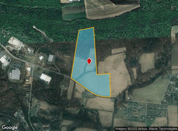  Penn Ave, Elysburg, PA Parcel Map