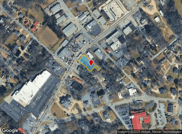  223 N Broad St, Winder, GA Parcel Map