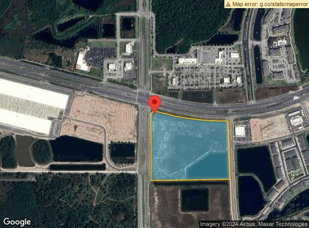  2444 Sunlake Blvd, Lutz, FL Parcel Map