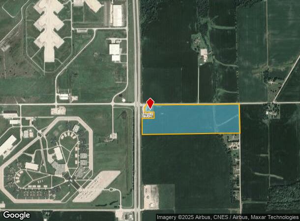 2943 W 800 S, Bunker Hill, IN Parcel Map