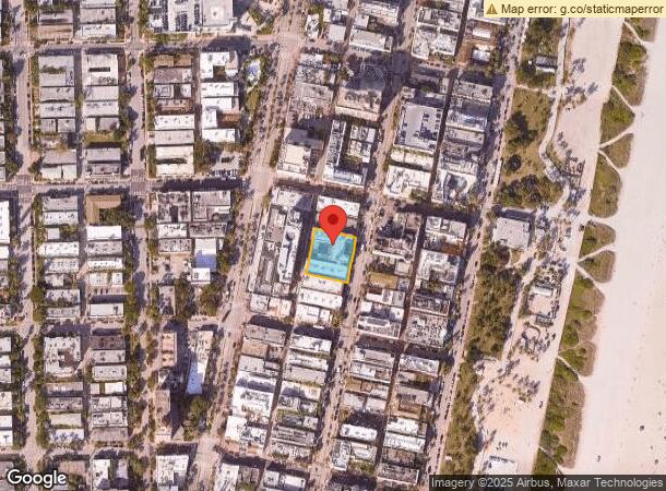  944 Collins Ave, Miami Beach, FL Parcel Map