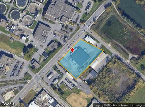 625 Hiawatha Blvd W, Syracuse, NY Parcel Map