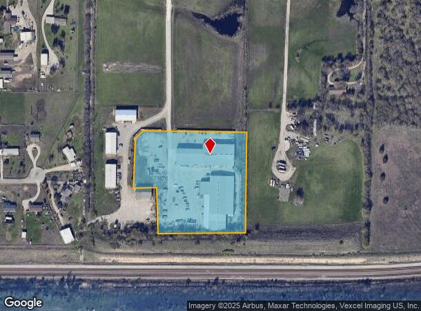  11647 Armetco Dr, Justin, TX Parcel Map