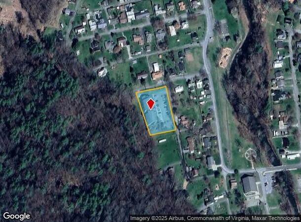 615 Mock Ave, Damascus, VA Parcel Map